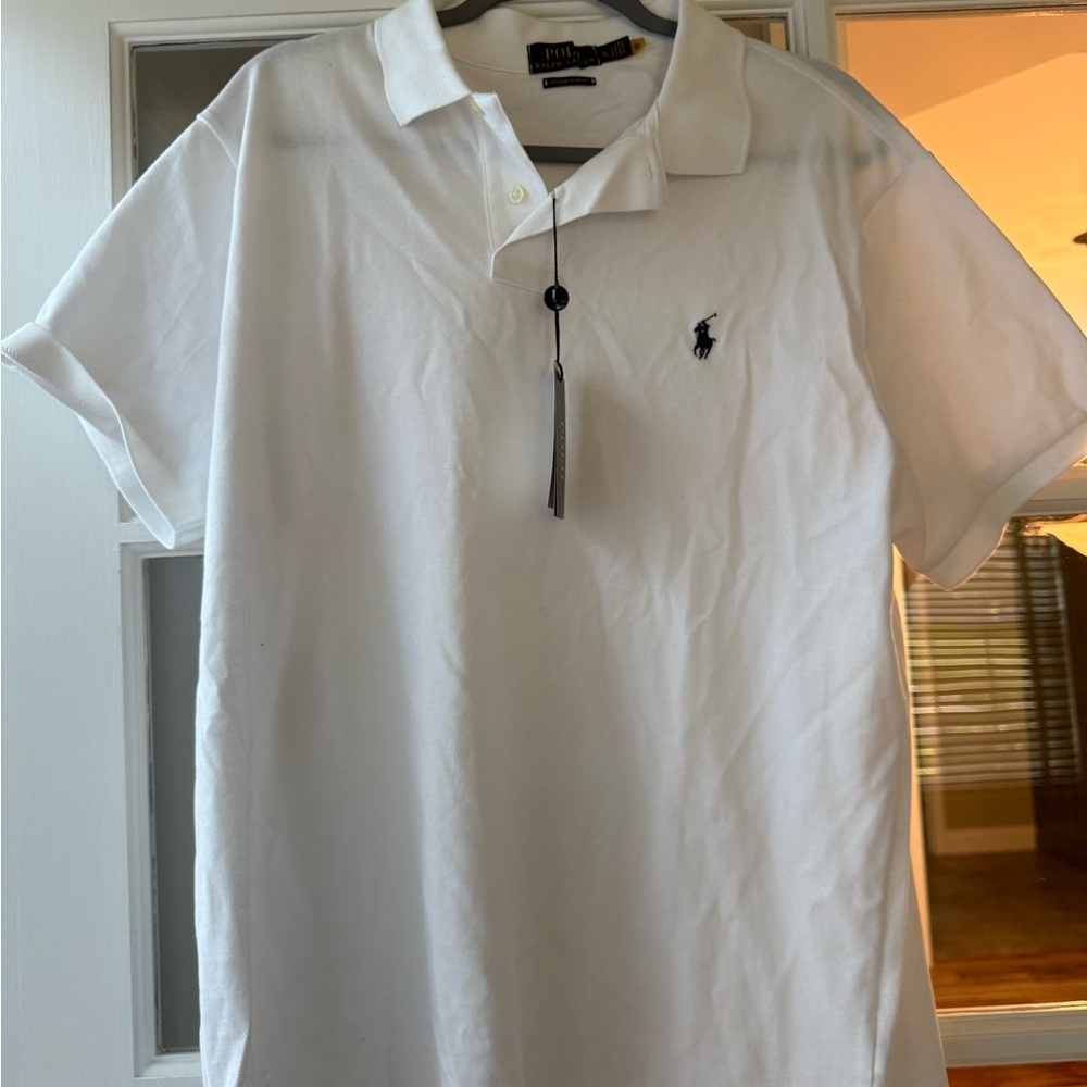 Ralph Lauren White Polo Shirt